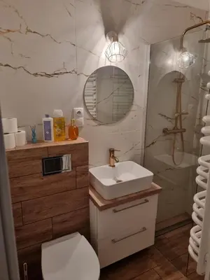 Łazienka w obiekcie Apartament GABI