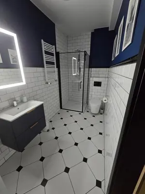 Łazienka w obiekcie Apartament Zielone Łąki