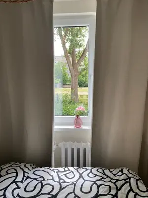 Łóżko lub łóżka w pokoju w obiekcie Perła na Grabiszynie by Apartamenty na dni Wrocław