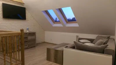 Telewizja i/lub zestaw kina domowego w obiekcie Willa Dorotka