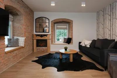 Część wypoczynkowa w obiekcie Apartament Chili - Sudeckie Historie