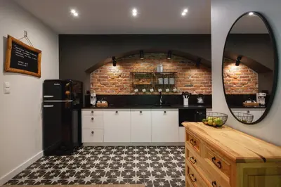Kuchnia lub aneks kuchenny w obiekcie Apartament Chili - Sudeckie Historie