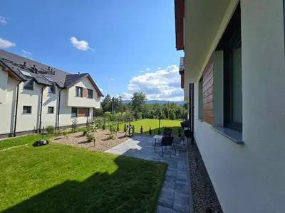 Budynek, w którym mieści się apartament