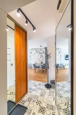 Plan piętra w obiekcie Apartament Górnik w Wałbrzychu 40m, kuchnia, klima, Wifi, parking