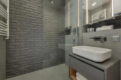 Łazienka w obiekcie Modern & Cozy Przedmiejska Apartment in Wroclaw by Noclegi Renters