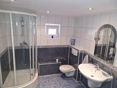 Łazienka w obiekcie Apartament Wakacyjny JM