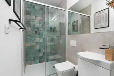 Łazienka w obiekcie Patro Apartament 1 Wrocław Centrum