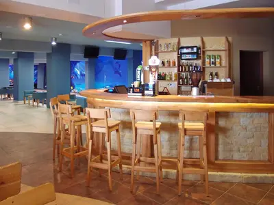 Hol lub bar w obiekcie Hotel Zieleniec