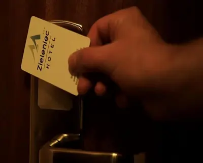 Plan piętra w obiekcie Hotel Zieleniec