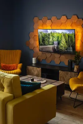 Telewizja i/lub zestaw kina domowego w obiekcie Apartament ZajkoSki 2