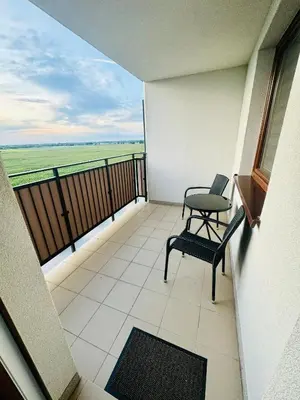 Balkon lub taras w obiekcie Przytulny apartament z widokiem