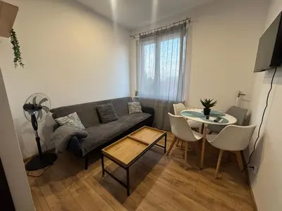 Część wypoczynkowa w obiekcie ApartmentsByMatyrafa-IX
