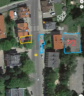 Okolica w pobliżu tego apartamentu