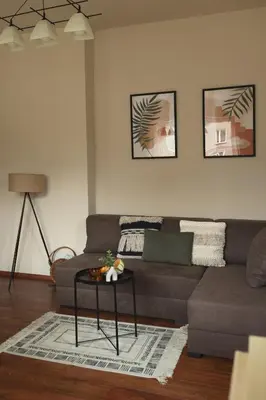 Część wypoczynkowa w obiekcie Apartament za Tężnią