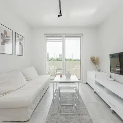 Miedziana Bright Apartment with Balcony and Parking Wroclaw by Noclegi Renters