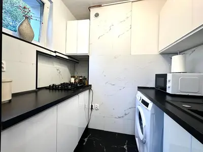 Kuchnia lub aneks kuchenny w obiekcie Wita Stwosza Apartment - Self Check-In 20h