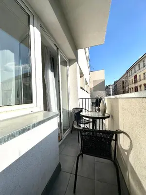 Balkon lub taras w obiekcie Wita Stwosza Apartment - Self Check-In 20h