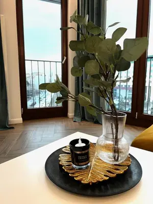 Plan piętra w obiekcie 2-pokojowy apartament z jacuzzi w centrum Top widok!