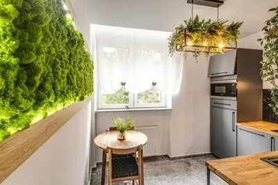 Kuchnia lub aneks kuchenny w obiekcie RentPlanet - Apartament Kościuszki
