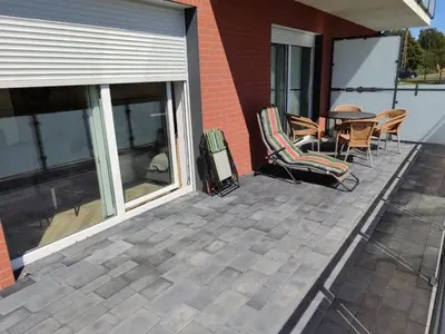 Plan piętra w obiekcie Apartament przy przystani