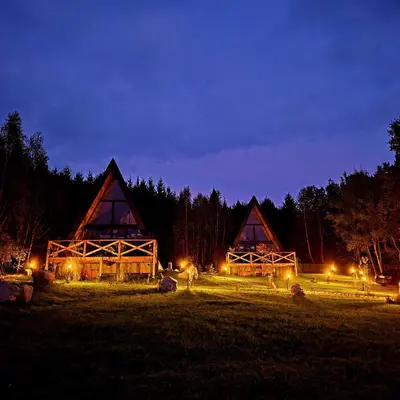 Plan piętra w obiekcie Brda na skraju lasu