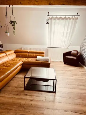 Część wypoczynkowa w obiekcie Apartament dwupoziomowy BALI