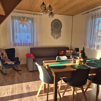 Część wypoczynkowa w obiekcie Wypoczynkowy Zakątek w Górach
