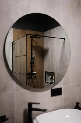 Łazienka w obiekcie Domek Jeleniówka z Sauną i podgrzewaną Balią z Jacuzzi