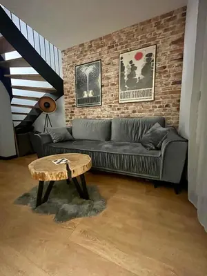 Część wypoczynkowa w obiekcie Domek Jeleniówka z Sauną i podgrzewaną Balią z Jacuzzi