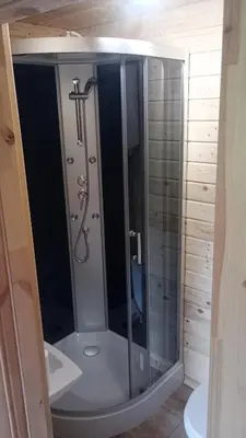 Łazienka w obiekcie Domki na Szlaku
