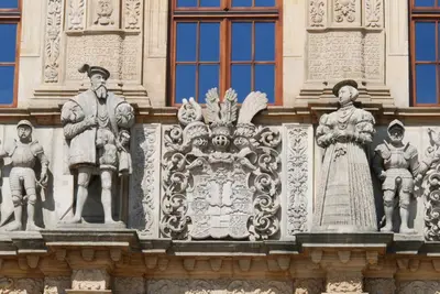 Plan piętra w obiekcie Piast Castle Apartment Brzeg