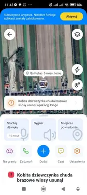 Plan piętra w obiekcie Trębaczew Wyzwolenia 1 - 300