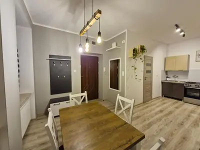Kuchnia lub aneks kuchenny w obiekcie Wrocławska 6
