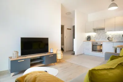 Kuchnia lub aneks kuchenny w obiekcie APARTAMENTY 