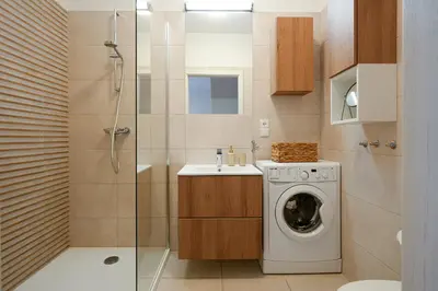 Łazienka w obiekcie APARTAMENTY 