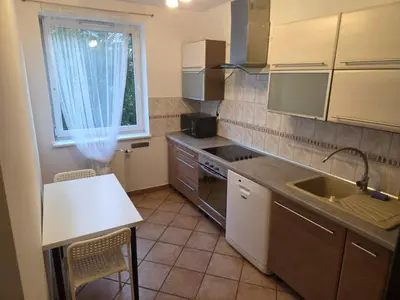 Kuchnia lub aneks kuchenny w obiekcie Zamieszkaj w Sercu Wrocławia