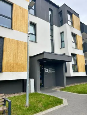 Budynek, w którym mieści się apartament