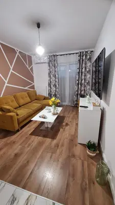 Telewizja i/lub zestaw kina domowego w obiekcie Top Apartament II