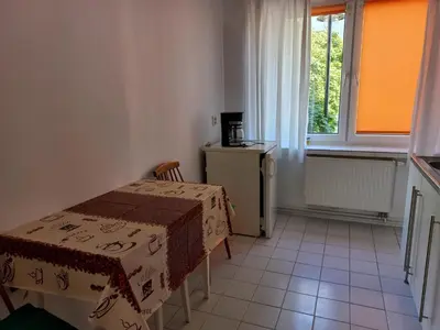 Łóżko lub łóżka w pokoju w obiekcie mieszkanie Tarnowskie Gory obok biblioteki Boleslawa Lubosza