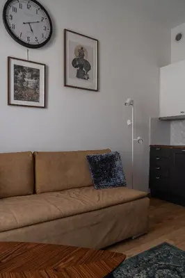 Część wypoczynkowa w obiekcie RentPlanet - Studio na Grobli