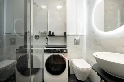 Łazienka w obiekcie Przestronne Studio Blisko Starego Miasta by Noclegi Renters