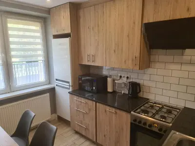 Kuchnia lub aneks kuchenny w obiekcie Apartament Mieszkanie do wynajęcia Olivka