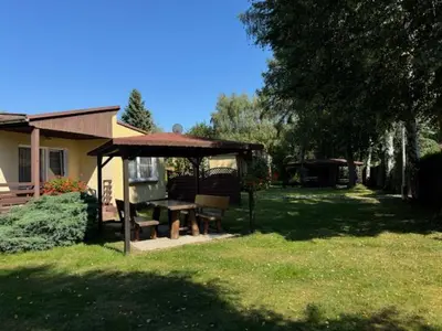 Ogród w obiekcie Ośrodek Wypoczynkowy Świerk