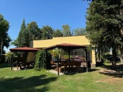 Ogród w obiekcie Ośrodek Wypoczynkowy Świerk