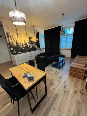 Część wypoczynkowa w obiekcie Apartament Chopina