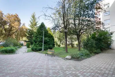 Ogród w obiekcie Patro Apartament 2 Wrocław Centrum