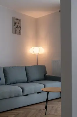 Część wypoczynkowa w obiekcie RentPlanet - Apartament Reja