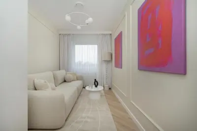Część wypoczynkowa w obiekcie Ekskluzywne Apartamenty Browary Wrocławskie z Klimatyzacją by Renters Prestige