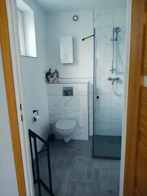 Łazienka w obiekcie Leszczynka