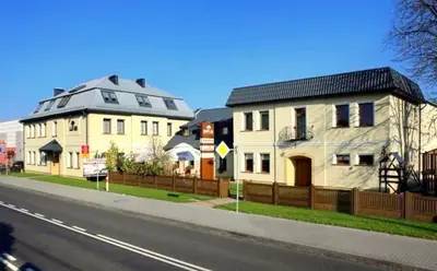 Budynek, w którym mieści się ośrodek wypoczynkowy